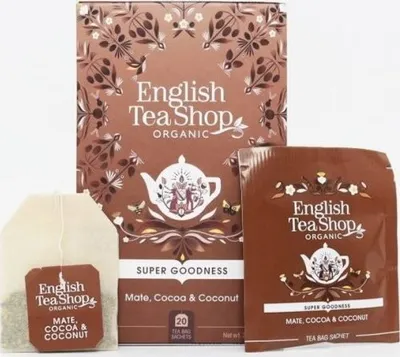 Obrázek produktu pro English Tea Shop aj Mate, kakao a kokos, 20 sk