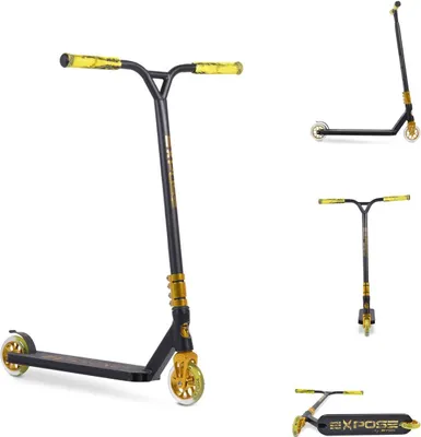 Obrázok produktu pre Byox Scooter Stunt Expose, ložiská ABEC-9,Polyuretánkolesá, od 10 rokov, z hliníka, žltá farba