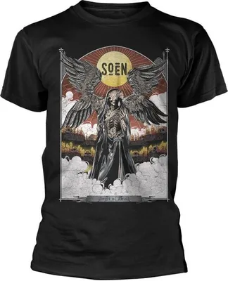 Produktbild von Soen T-Shirt Herren Angel Of Death schwarz Bands 100% Baumwolle L