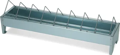 Zdjęcie produktu dla Karmnik dla drobiu 50 cm z ocynkowanego metalu