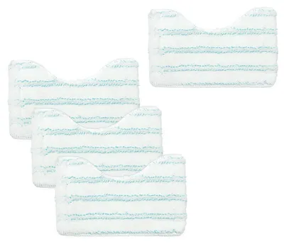 Produktbild von Ersatztücher 10 Stück - Passend für Leifheit Flexipad Fliesenwischer - Mikrofaserbezüge 20 cm - Ersatzbezüge für Fliesenreiniger und Bodenwischer