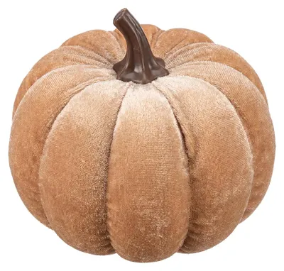 Produktbild von Clayre & Eef Dekorationsfigur Kürbis Beige Synthetisch