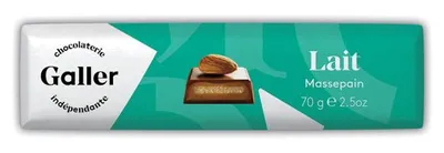 Produktbild von Schokoladenriegel Galler Milk Marzipan, 70 g