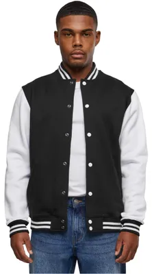 Immagine prodotto di Felpa Urban Classics 2-tone College, colore:blk/wht, taglia:XXL