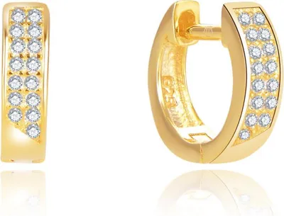 Immagine prodotto di Orecchini senza tempo placcati oro AGUC2609-GOLD