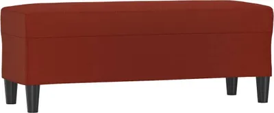 Obrázok produktu pre vidaXL Lavica Víno červená 100x35x41 cm Imitácia kože