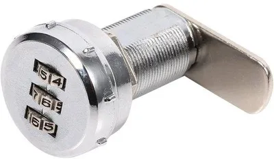 Image de Serrure à combinaison à 3 chiffres pour boîte aux lettres