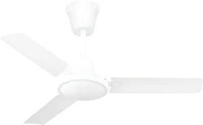 Image de Ventilateur de plafond avec interrupteur mural New Pacific Blanc 90 cm