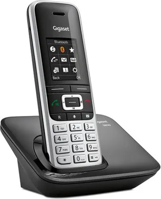 Produktbild von Gigaset S850 Strahlungsarmes Schnurlostelefon, Farbdisplay, Rufnummernanzeige, Freisprechfunktion, Bluetooth, USB-Anschluss, DECT