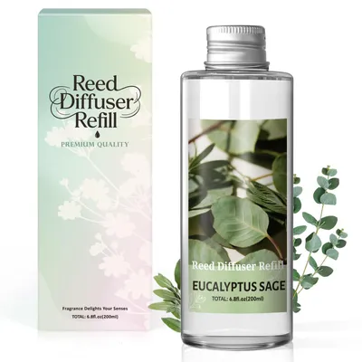 Raumduft-Nachfüllung Eukalyptus 200 ml – Ätherisches Öl