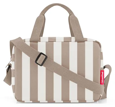 Image de reisenthel sac thermique Cooler Bag To Go Summerstripes Coffee taupe