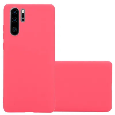 Zdjęcie produktu dla Etui Cadorabo do Huawei P30 PRO w kolorze czerwonym, silikonowe etui TPU na telefon komórkowy