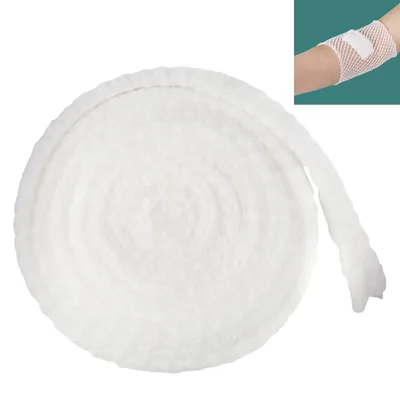 Zdjęcie produktu dla Bandaż siatkowy opatrunek elastyczny rękaw 5,8 cm x 2 m biały