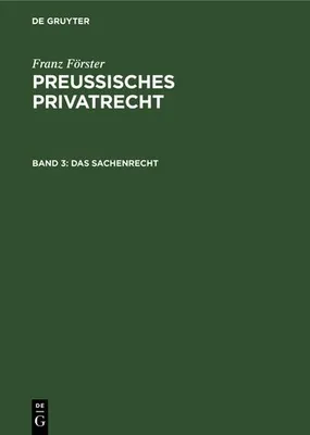 Produktbild von Das Sachenrecht
