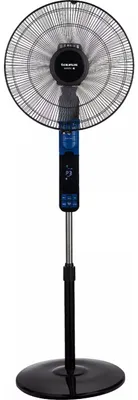 Produktbild von Taurus FA008, Haushalts-Lamellenlüfter, Schwarz, Blau, Flur, 40 cm, 7,5 h, LED