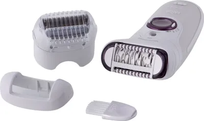 Obrázok produktu pre Braun Silk-épil 9 81706314, Biela, Fialová, 40 pinzety/pinziet, Bikiny, Front thigh, Vnútorné paže, Outer upper arms, Holiace, LED, Batérie
