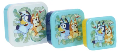 Image de Boîte à goûter Bluey, 3 en 1