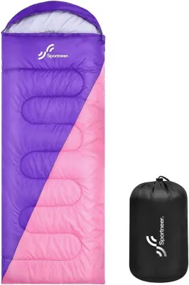 Produktbild von Schlafsack für 3-4 Jahreszeiten: Ultraleichter Sommerschlafsack für Camping und Wandern. Schlafsack für Camping