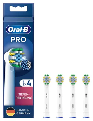 Image de Oral-B 8006540860885 4 embouts de brosse à dents Oral-B PRO nettoyage en profondeur