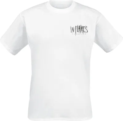 Produktbild von In Flames T-Shirt Herren Foregone Distressed Logo weiß XL