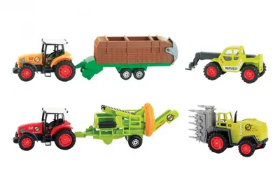 Produktbild von TTC METAL Traktor mit Anhänger