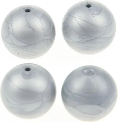 Produktbild von 4x Lego Bionicle Ball perl silber grau Kugel Perle Zamor Sphere 4494056 54821