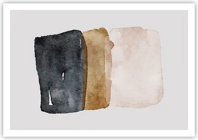 Produktbild von Poster - Poster ohne Rahmen - Abstraktion die Farben Aquarell - 100x70 cm - Wand Bild - Wanddeko - Wandbilder - Kunstposter - Wandposter - Bilder - Kunstdruck - Wanddekoration - P2XAA100x70-4947