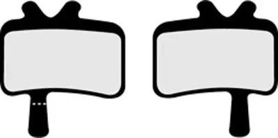 Image de CFA394 - Plaquettes de frein vélo (organiques) EBC Brakes