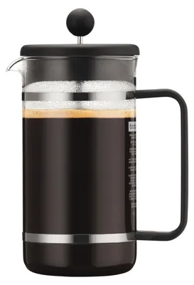 Produktbild von BODUM Kaffeebereiter French Press Borosilikatglas ca. 14.1x10x21.4 cm mit Deckel