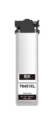 Produktbild von Kompatible Druckerpatrone T9451 XL schwarz, black, 10.000 Seiten Kapatität, kompatibel mit Epson WorkForce Pro WF-C5210 C5215 C5290 C5710 C5790