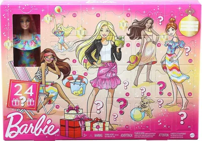 Produktbild von Mattel GYN37 - Barbie - Adventskalender