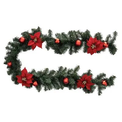 Zdjęcie produktu dla Girlanda świąteczna POINSETTIA