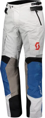 Produktbild von Scott Dualraid Dryo Motorrad Textilhose, blau/grau, S