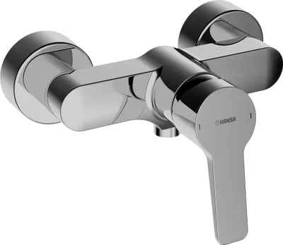 Produktbild von Hansa Twen Brausemischer mit Vollhebel, chrom