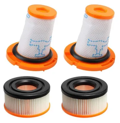 Filterset ZR009014 ZR009015 für Rowenta X-Force Flex, 2 Sets