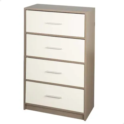 Image de Commode multifonctionnelle pour chambre à coucher, avec 4 tiroirs