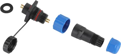 Obrázok produktu pre IP68 vodotesná zásuvka Square Aviation Power Connector Priemyselný terminálový adaptér SP162 Pin (380V 10A)