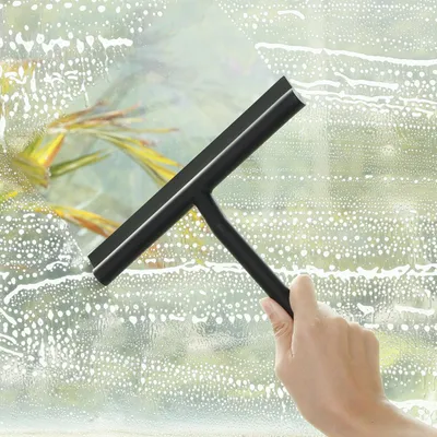Immagine prodotto di Solidchoice - Spazzola in silicone per doccia, ideale per superfici in vetro