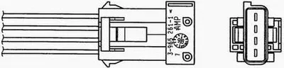 Produktbild von NTK von NGK 7915 Lambdasonde für CITROËN C4 Grand Picasso I (UA) nach-Kat Beheizt