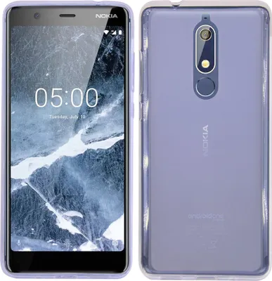 Immagine prodotto di Nokia 5.1 2018 Custodia protettiva in silicone per telefoni cellulari Grigio