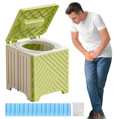 Productafbeelding van Opvouwbaar Kampeer Toilet voor Buiten