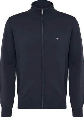 Produktbild von Fynch Hatton - Herren Strickjacke aus reiner Baumwolle (SFPK212), Größe:3XL, Fynch Hatton farbe:blue (690)