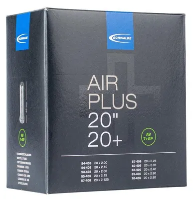 Produktbild von Schwalbe Air Plus AV7L sisärengas, 20 x 2,1-2,8"