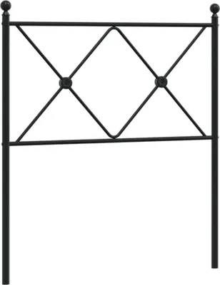 Zdjęcie produktu dla VidaXL 376529, Czarny, Stal, 80 cm, 850 mm, 90,5 cm, 30 mm