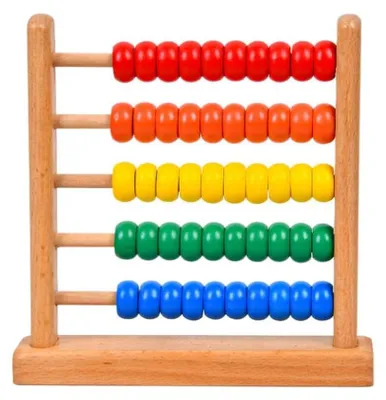 Image de Omgoods - Abaque en bois, jouet éducatif pour enfants