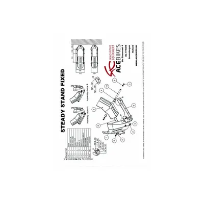 Immagine prodotto di Accessori per officina: cavalletto per moto STEADYSTAND FIX AC152