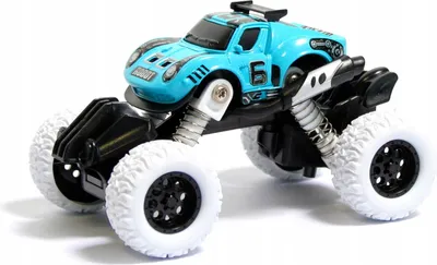 Produktbild von Monster Truck Spielzeugauto aus Metall - Robuster Geländewagen mit Antrieb - 11cm Auto