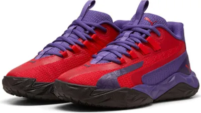 Produktbild von Puma Jungen Sneaker Dagger 2 Junior 312751 01  Violet- Red-PUMA Black , Schuhgröße:35.5 EU
