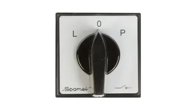 Obrázek produktu pro Vačkový spínač L-0-P 3P 40A pro zapuštění ŁK40-3.8368P03