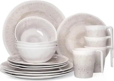 Zdjęcie produktu dla Zestaw naczyń kempingowych dla 1-4 osób 4-32-częściowy zestaw naczyń z melaminy Kubki Miski Szklanki
